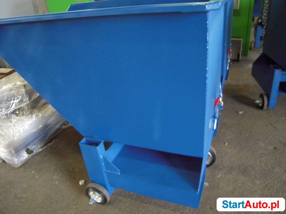 Koleba na kołach pojemnik do wózka widłowego PMMC400L
