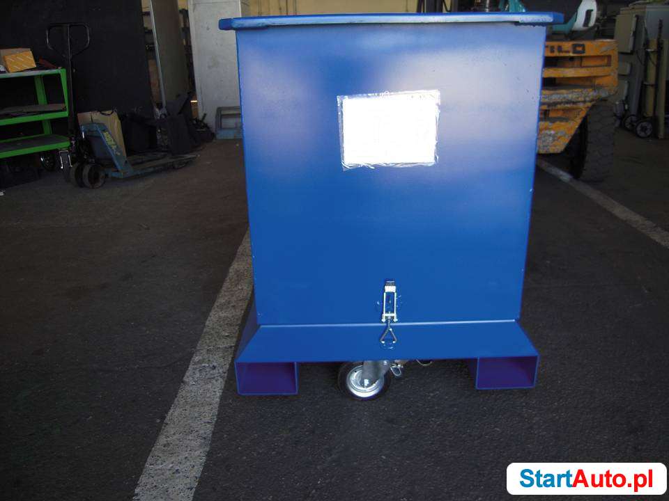 Koleba na kołach pojemnik do wózka widłowego PMMC400L