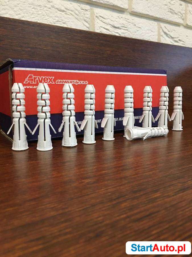 Kołek, tuleja łącznika z krótką strefą rozporu, z kołnierzem