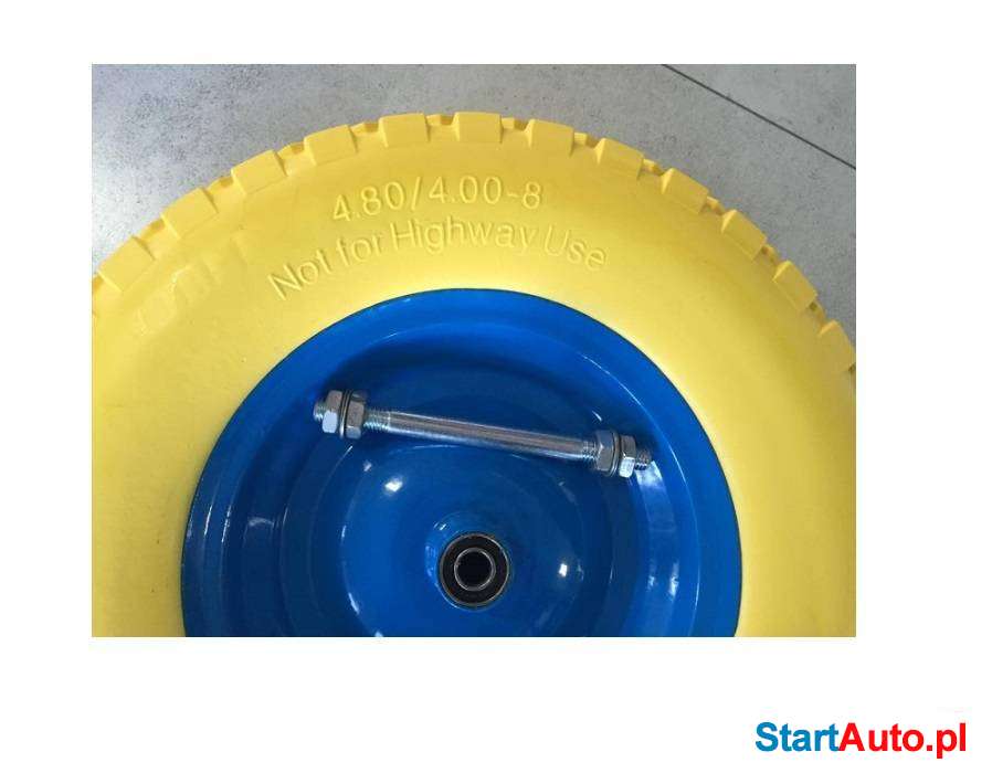 KOŁO kółko do taczki BEZDĘTKOWE pełne PU 4.00-8