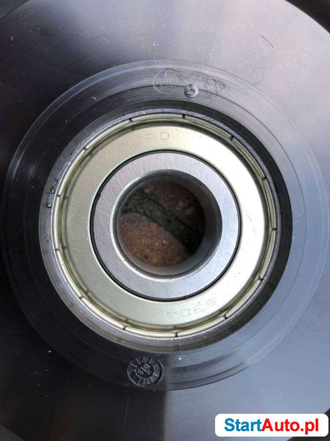 Koło łożyskiem segmentu zwrotnego GEDA linka winda dekarska