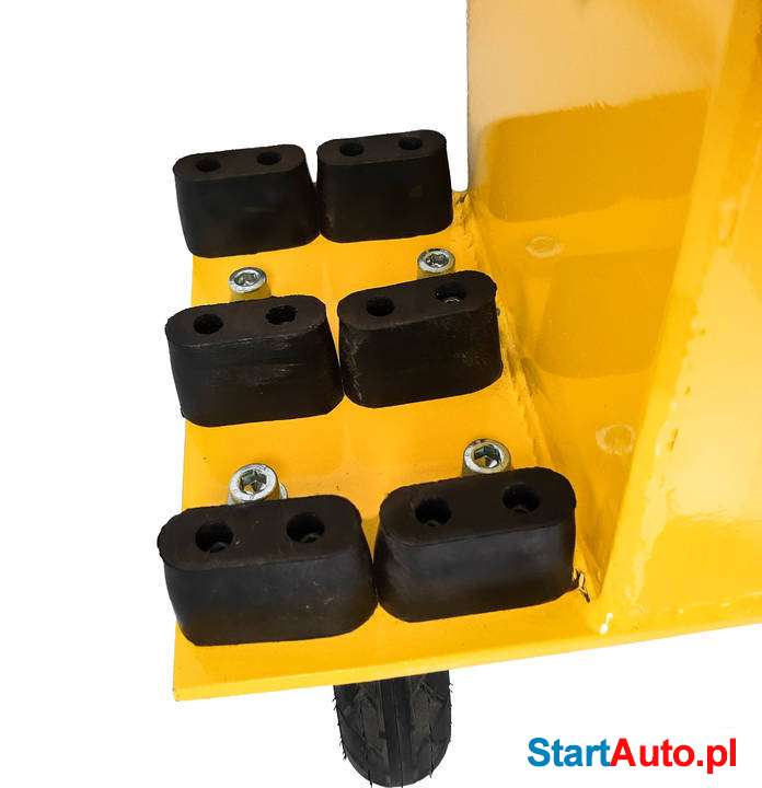 KOŁO POMOCNICZE do transportu szkła okien tafli szklanych