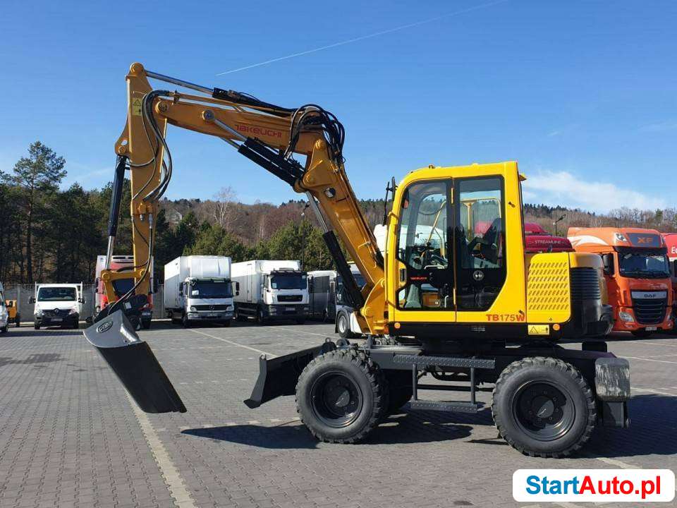 kołowa Takeuchi TB 175W Podpory Pług Koparka Kołowa (Liebhrerr A314 A316 A900 A904 Terex TW85