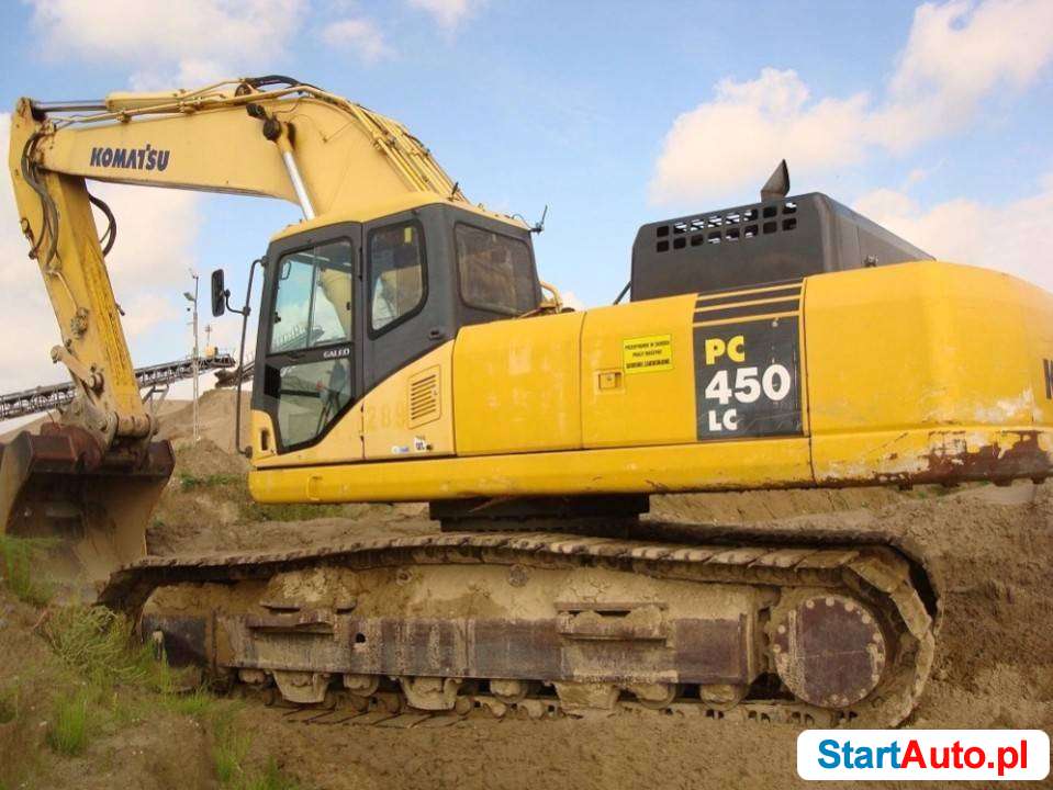 Komatsu 450LC koparka gąsienicowa