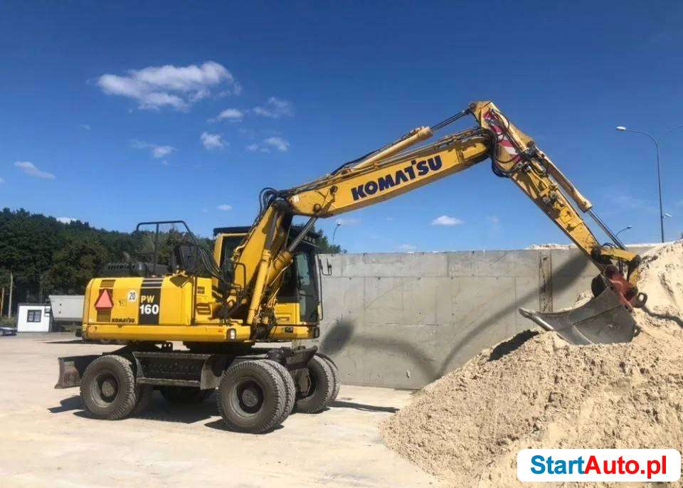 Komatsu PW 160-8 koparka kołowa