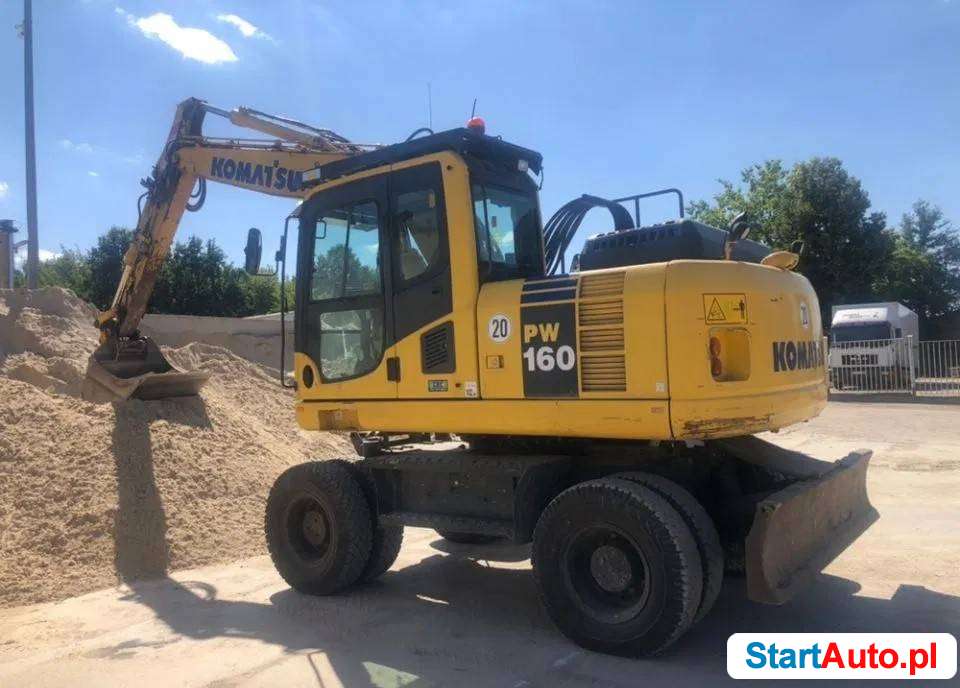 Komatsu PW 160-8 koparka kołowa