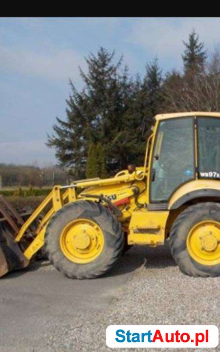 KOMATSU WB 97S KOPARKO LADOWARKA DUZE KÓŁKA