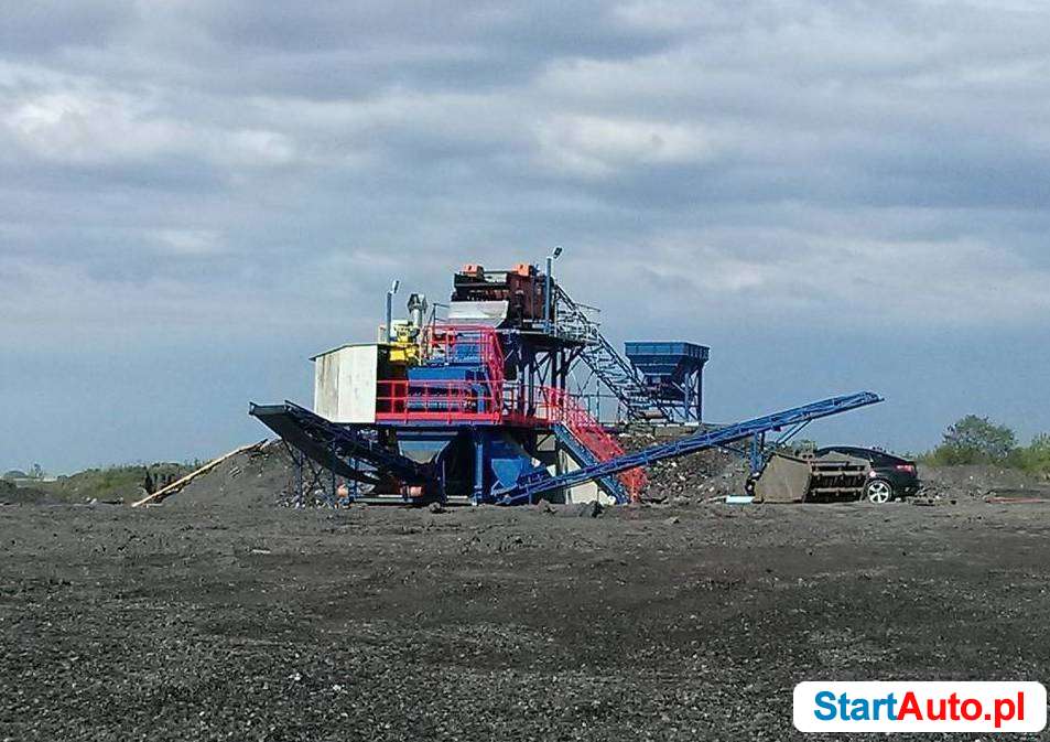 Kompleks do wzbogacania węgla, kruszywa, rudy, żwiru, piasku
