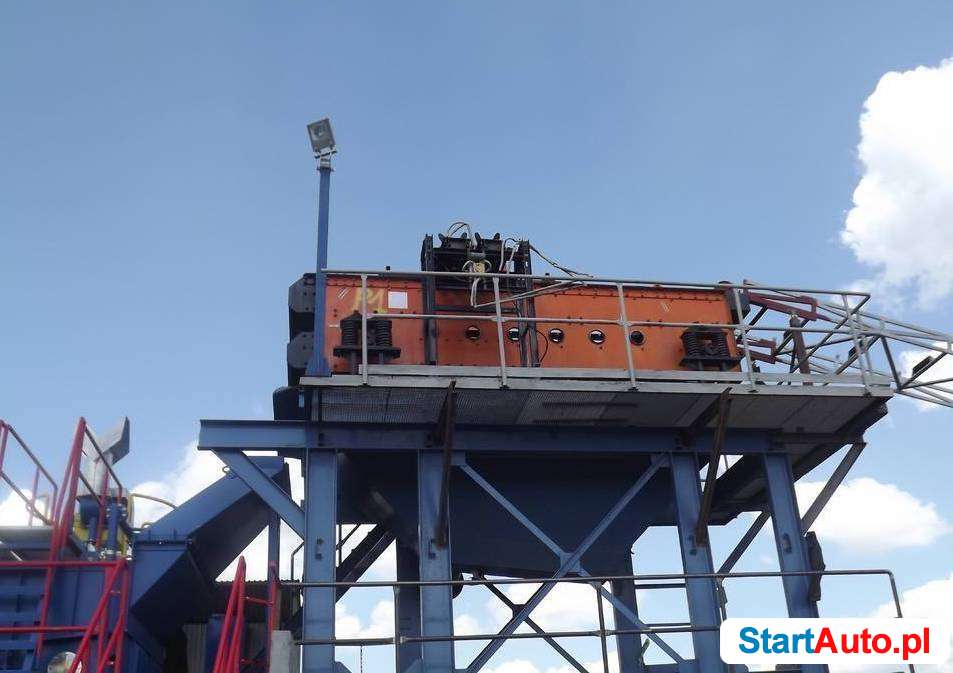 Kompleks do wzbogacania węgla, kruszywa, rudy, żwiru, piasku