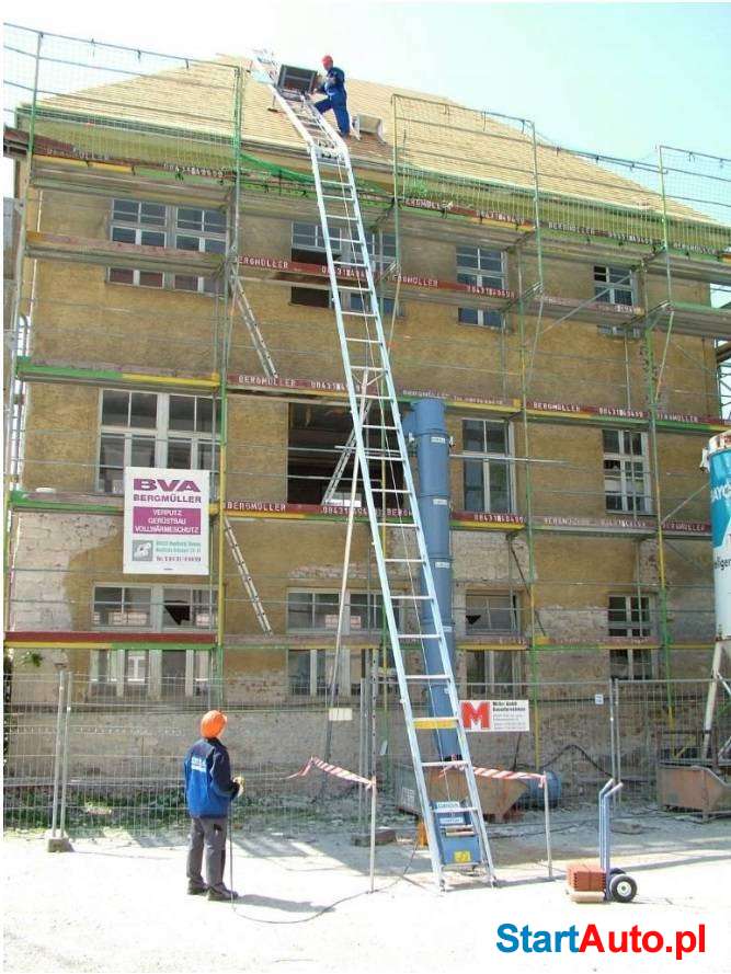 Komplet śrub do drabiny dekarskiej GEDA zestaw do windy