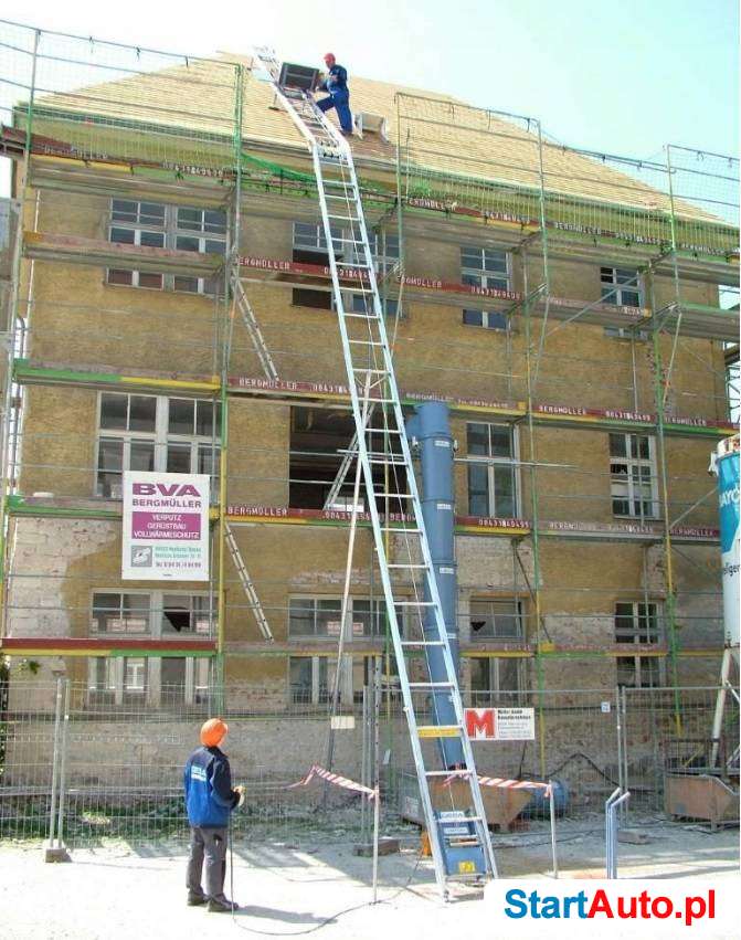 Komplet śrub windy drabiny dekarskiej GEDA śruby bocker ucho