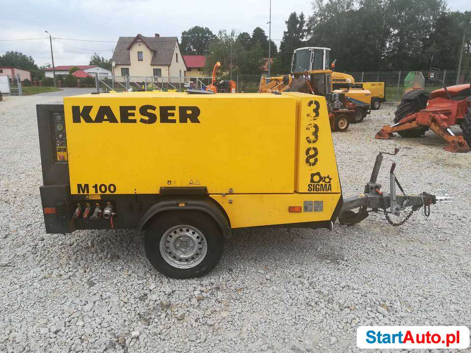 Kompresor KAESER M 100 10r! 7 Bat ( atlas copco , demag )
