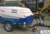 Kompresor sprężarka ATLAS COPCO XAS 67 rok 2014 zarejestrowa