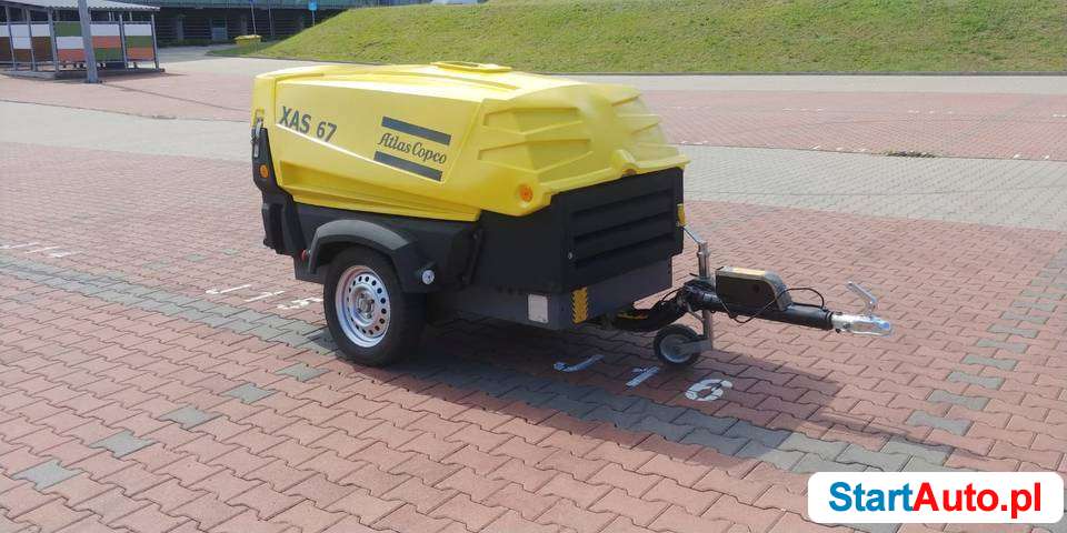 Kompresor sprężarka śrubowa Atlas Copco XAS 67 3,8 m3 2013r