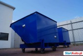 Kontener stalowy na produkty, surowce, odpady, TK poj. 1500L