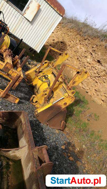 Koparka Case 888 i Koparkoładowarka JCB 3CX