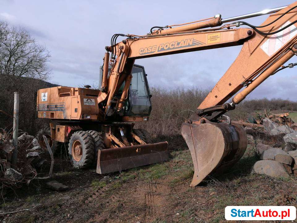 Koparka Case 888 i Koparkoładowarka JCB 3CX