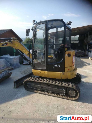 Koparka Caterpillar 302.7 D CAT KUBOTA