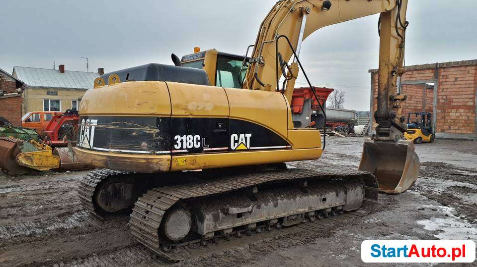 Koparka Caterpillar CAT 318CL hydraulika do młota