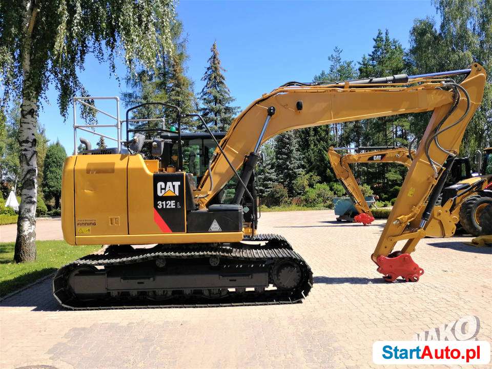 Koparka gąsienicowa CATERPILLAR 312 EL 2012r 13t CAT 312EL