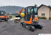 Koparka minikoparka gąsienicowa Hitachi ZX33U waga 3,3 2017r