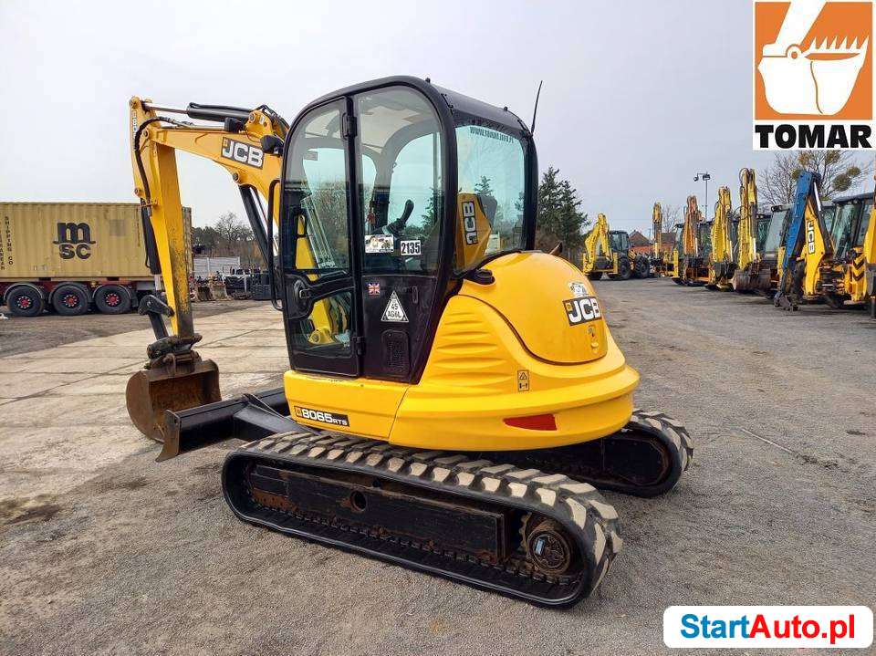 Koparka gąsienicowa JCB 8065 65R-1 48z-1 8055 cat komatsu