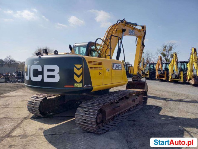 Koparka gąsienicowa JCB JS220 JS130 JS145 CAT KOMATSU