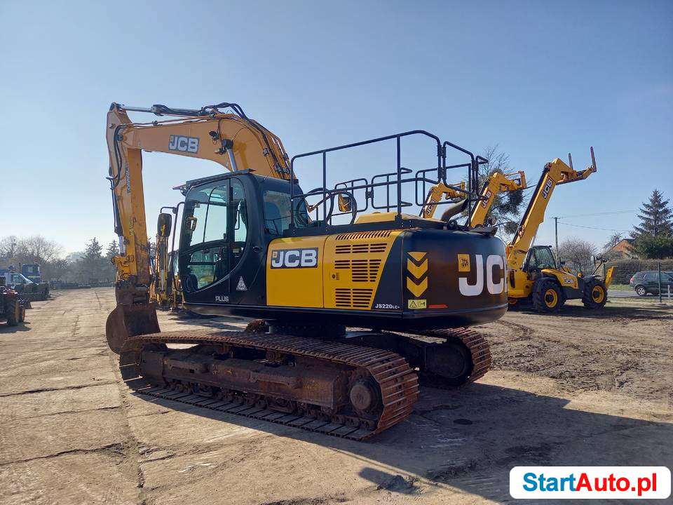 Koparka gąsienicowa JCB JS220 JS210 JS130 JS145 CAT KOMATSU