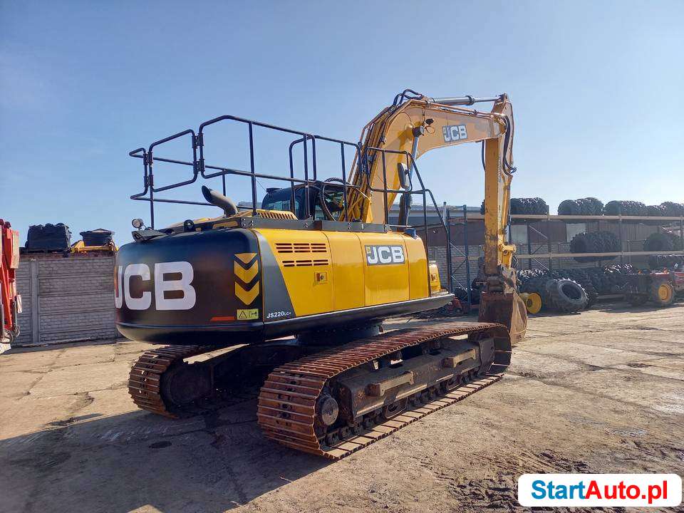Koparka gąsienicowa JCB JS220 JS210 JS130 JS145 CAT KOMATSU