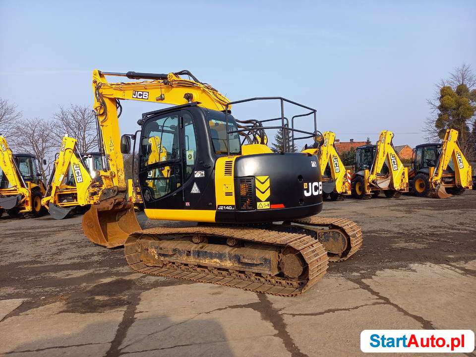 Koparka gąsienicowa JCB JZ140 JS130 JS145 CAT KOMATSU