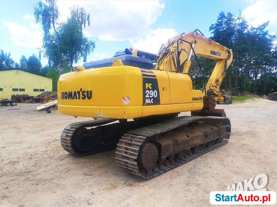 Koparka gąsienicowa KOMATSU PC290NLC-8 2011r 30t Volvo CAT