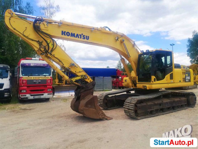 Koparka gąsienicowa KOMATSU PC290NLC-8 2011r 30t Volvo CAT