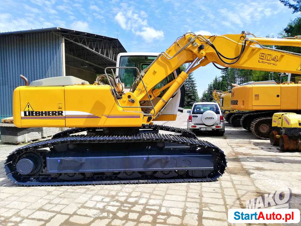 Koparka gąsienicowa LIEBHERR R904C HDSL 2007r CAT VOLVO