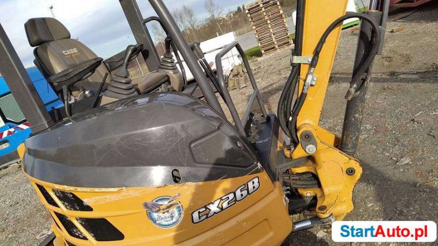 Koparka gąsienicowa minikoparka Case 2016 CX26B JCB C