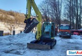 koparka gąsienicowa Yanmar VIO 80 2011r 8 ton