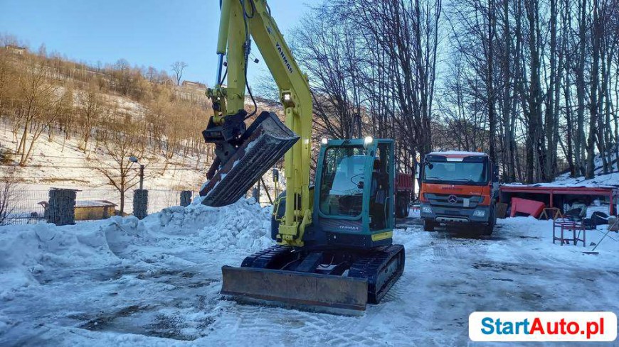 koparka gąsienicowa Yanmar VIO 80 2011r 8 ton