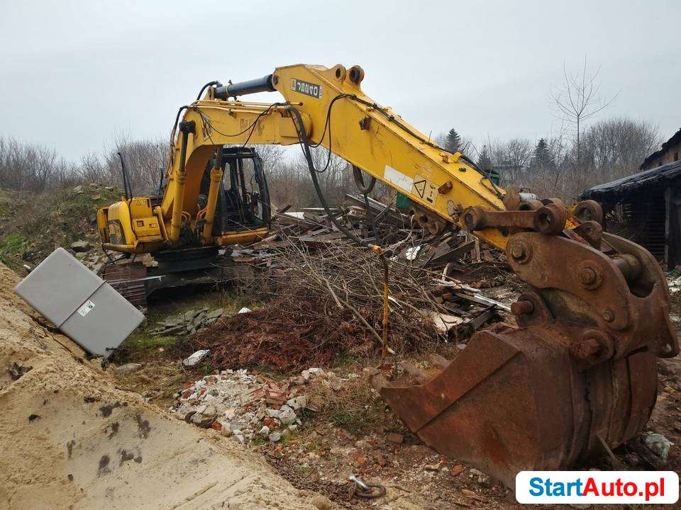 Koparka gąsienicowa JCB JS240LC Czesci