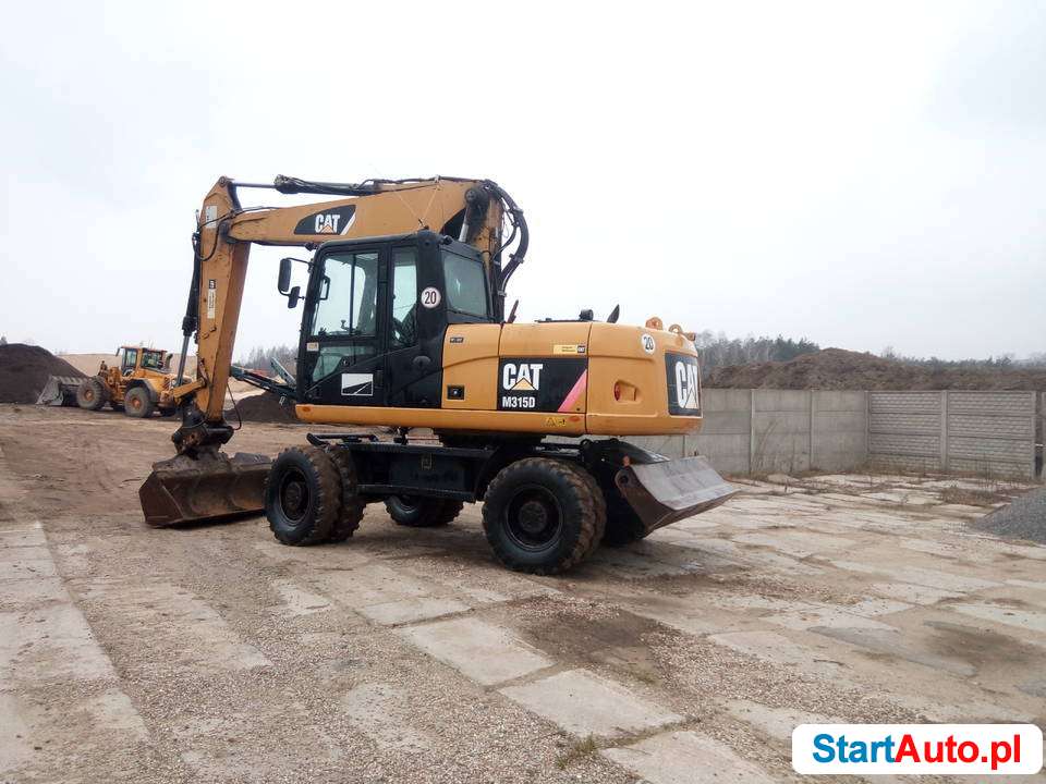Koparka Cat 315d pełna historia