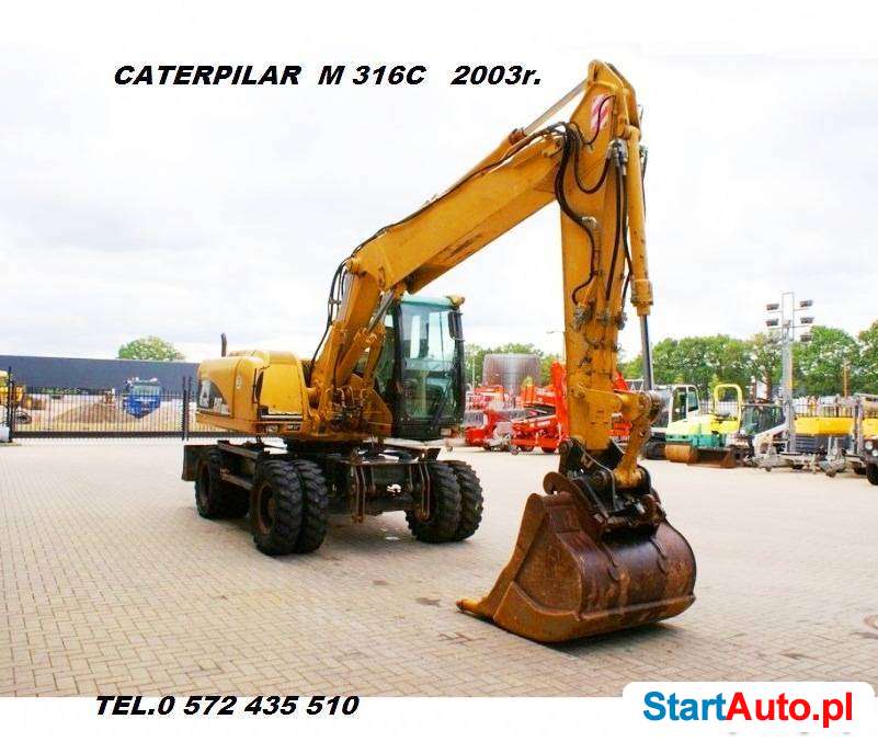 koparka kolowa Caterpillar M 316 C