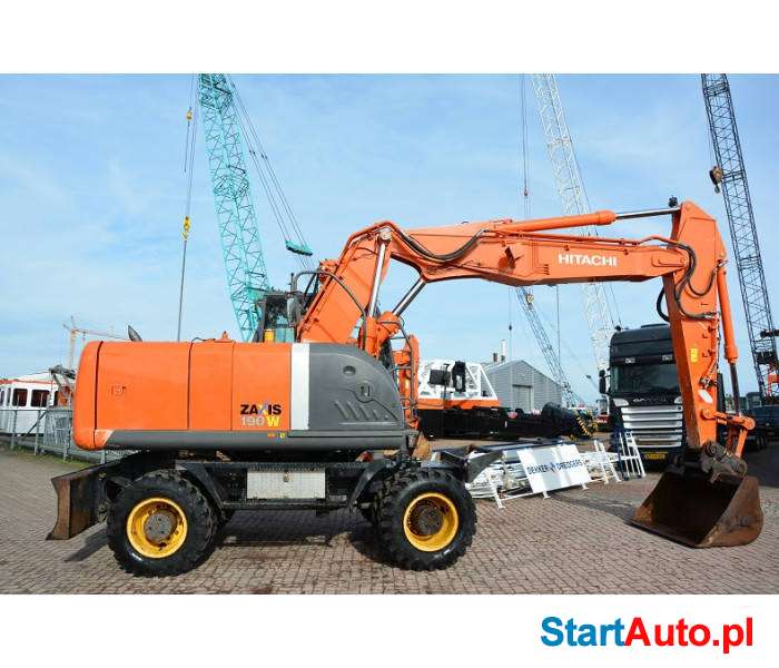 KOPARKA Kolowa Hitachi ZX190 W3