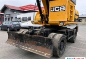 Koparka kołowa JCB JS160W High Cab 2010 r podniesiona kabina