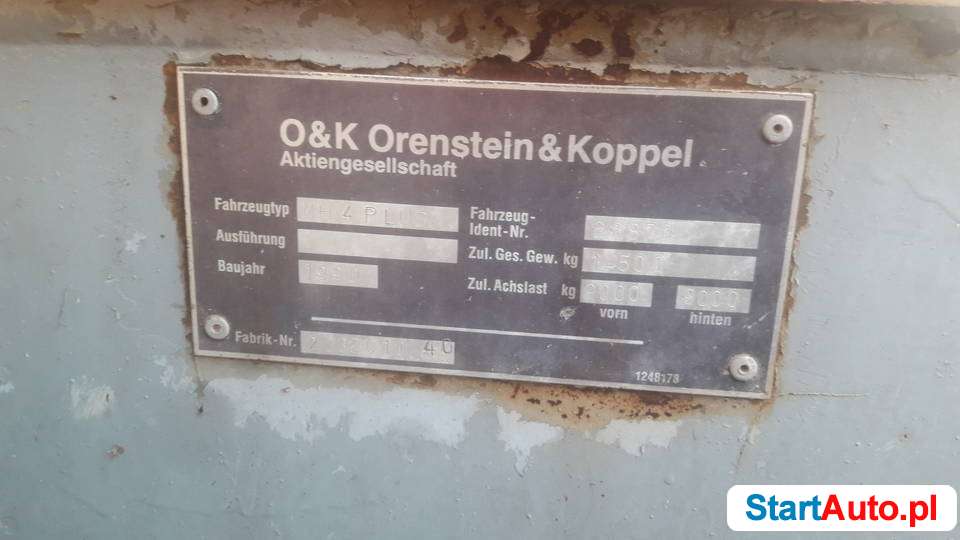 Koparka Kołowa O&K MH 4 PLUS