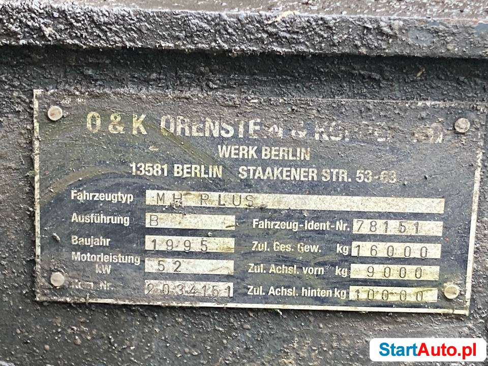 Koparka kołowa O&K MH Plus