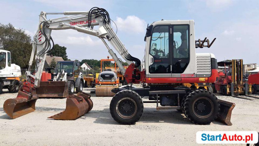 Koparka Kołowa TAKEUCHI TB 175 W / 10r! / 8,6t! ( volvo cat