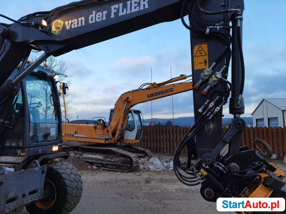 Koparka kołowa volvo ew140D 2013 oryginalna