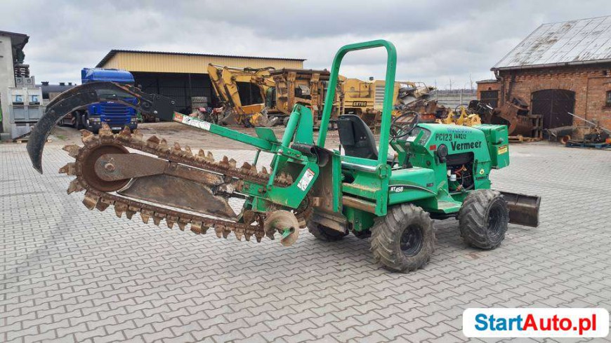 Koparka łańcuchowa Vermeer RT450 przesuw 2007 rok