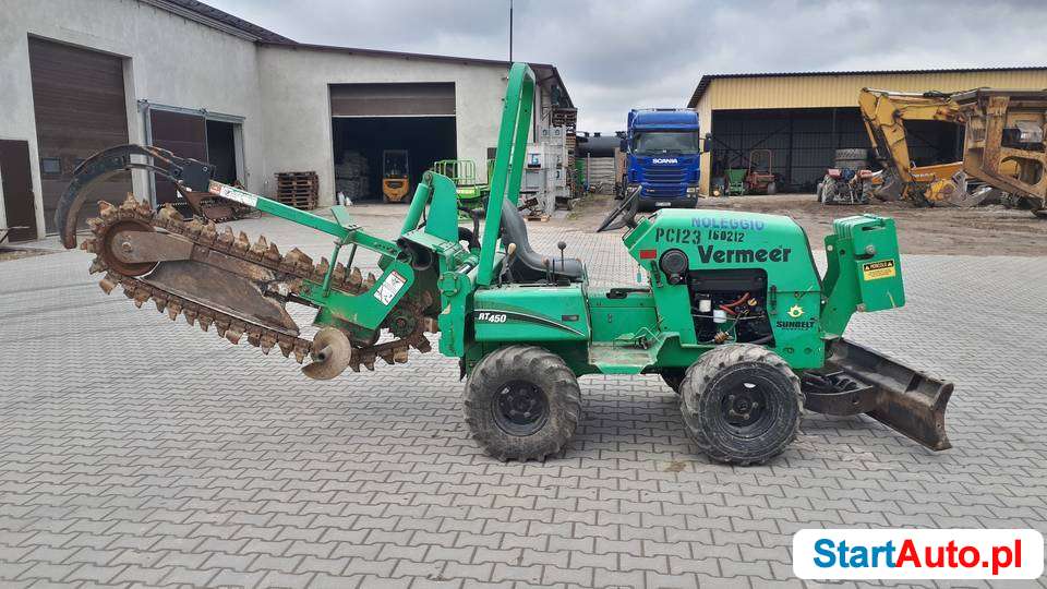 Koparka łańcuchowa Vermeer RT450 przesuw 2007 rok