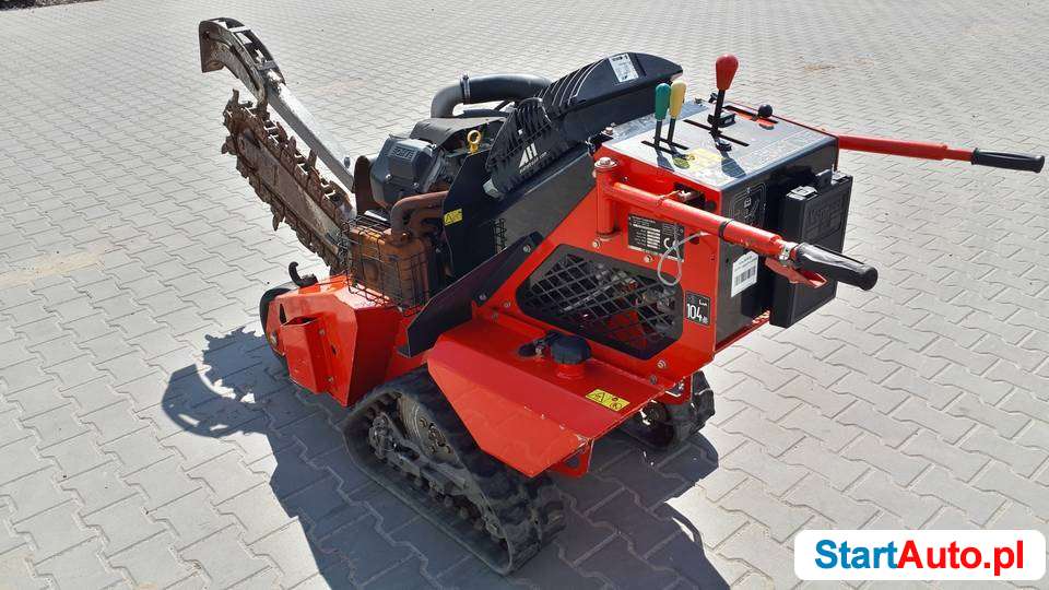 Koparka łańcuchowa Vermeer RTX150 jak ditch witch