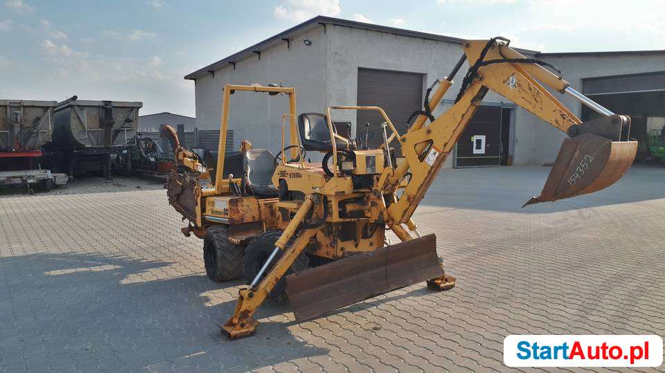Koparka łańcuchowa VERMEER V3550A pług ramie przesuw