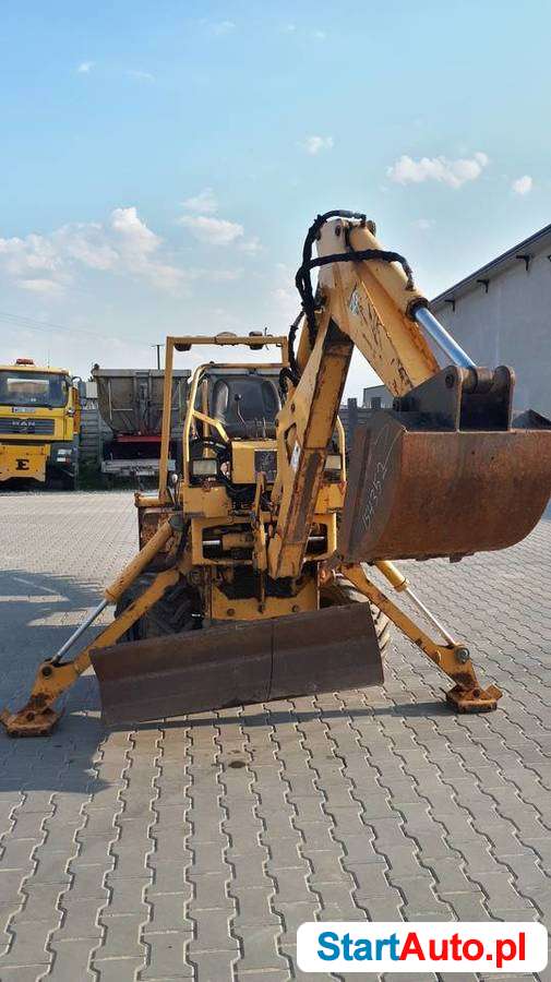 Koparka łańcuchowa VERMEER V3550A pług ramie przesuw